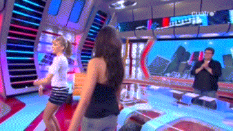 Anna Simon Paula Garber Smooch GIF