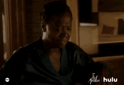 Annalise Keating In Despair GIF