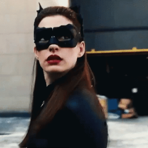 Anne Hathaway Catwoman GIF
