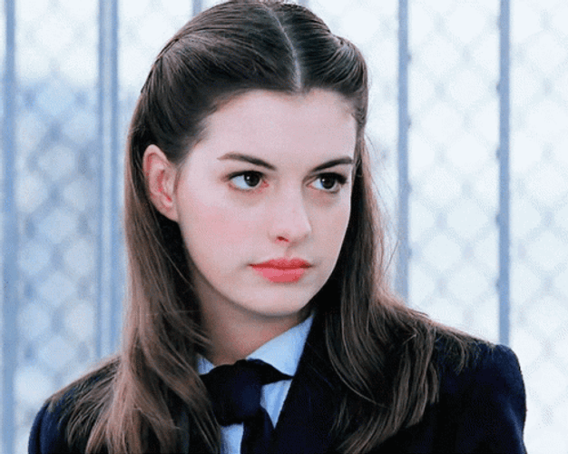 Anne Hathaway Staring GIF