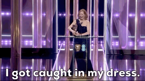 Anne Morgan Got Caught In My Dress GIF