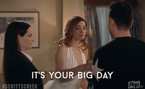 Annie Murphy Big Day We Love You GIF