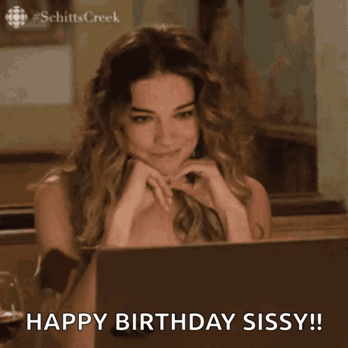 Annie Murphy Boop Happy Birthday Sissy GIF