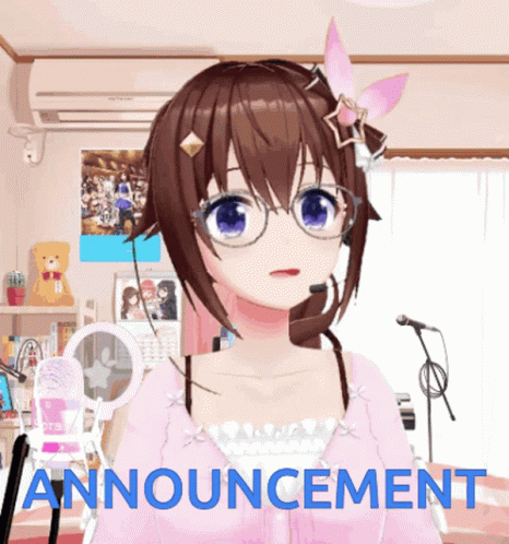 Announcement Tokino Sora GIF
