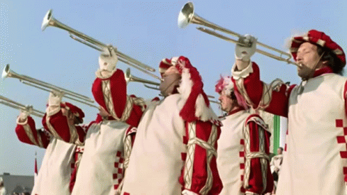 Announcement Trumpet Sissie Movie GIF