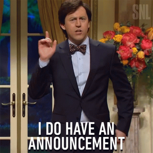 Announcement Tucker Carlson Snl GIF