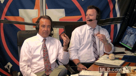 Announcer Playing Fidget Spinner GIF