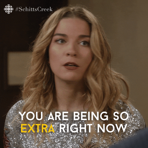 Annoyed Alexis Rose Schitts Creek GIF