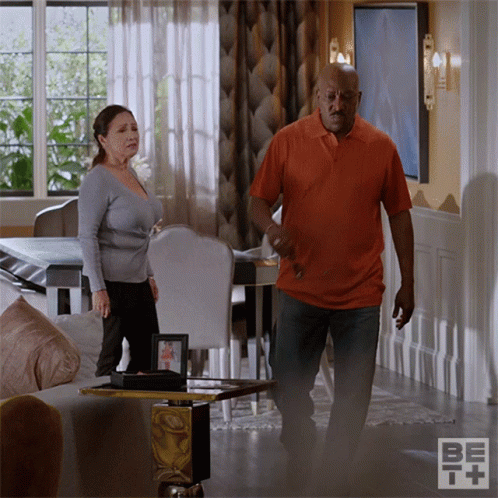 Annoyed Father Walk Off GIF