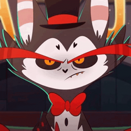 Annoyed Husk Hazbin Hotel GIF