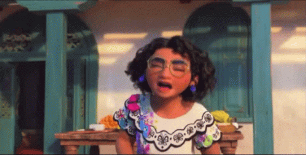 Annoyed Isabela Bumping On Mirabela Encanto GIF