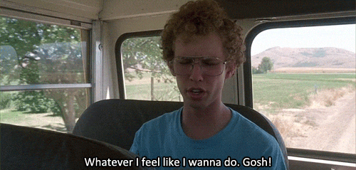 Annoyed Jon Heder Napoleon Dynamite Lucky GIF
