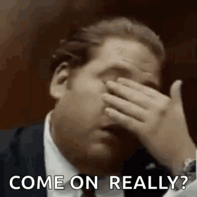 Annoyed Jonah Hill Oh Come On Really GIF