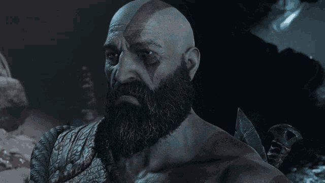 Annoyed Kratos I'm God Boy GIF