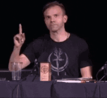 Annoyed Man Signs Anotha One GIF