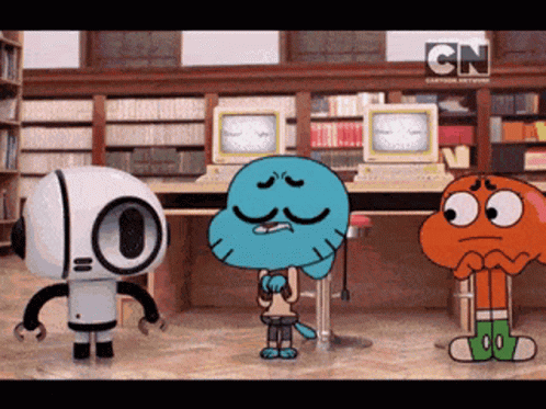 Annoying Gumball And Darwin Dancing GIF