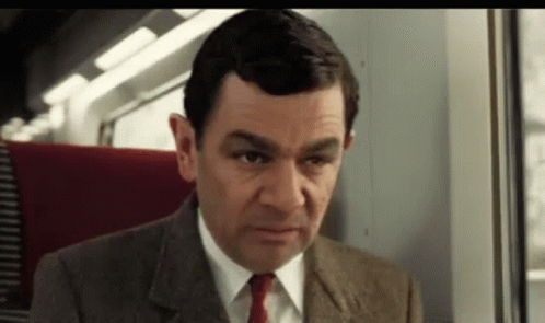 Annoying Mr Bean Waiting GIF