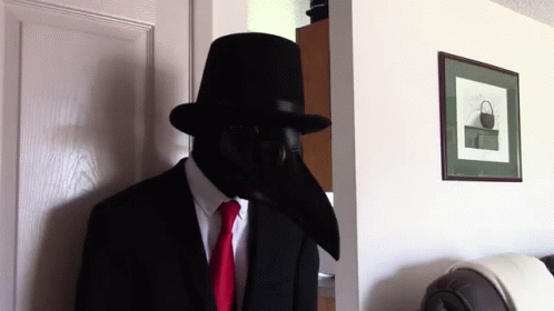 Anonymous Plague Doctor Home GIF