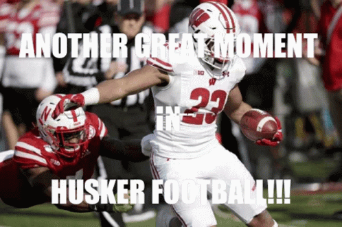Another Great Moment In Huskers Football GIF