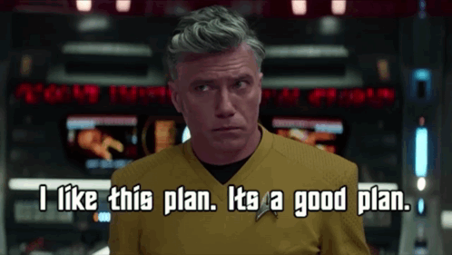 Anson Mount Likes The Plan Star Trek GIF