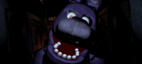 Antagonist Springtrap Frantic Biting GIF