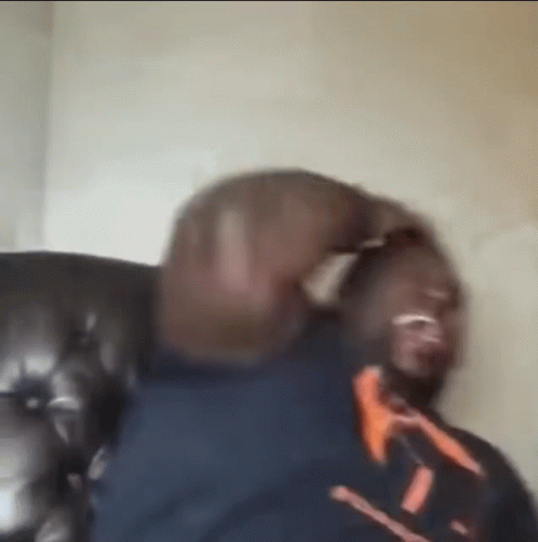 Anthony Adams Being Emotional On A Chair GIF