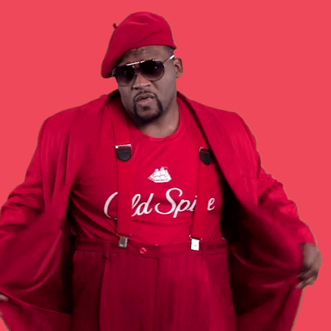 Anthony Adams Revealing His Shoulders GIF