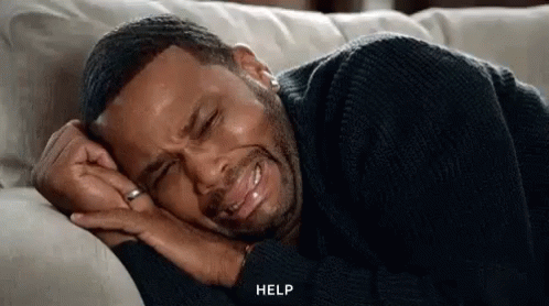 Anthony Anderson Crying Help GIF