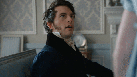 Anthony Bridgerton Saying How Wonderful GIF