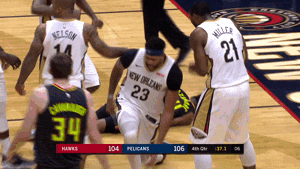 Anthony Davis Fired Up Sense Of Urgency GIF