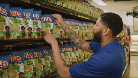 Anthony Davis Snack Ad GIF