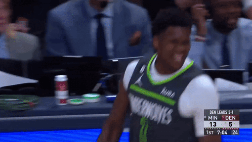 Anthony Edwards Early Lines For Game GIF