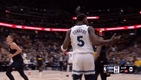 Anthony Edwards Face Reaction GIF