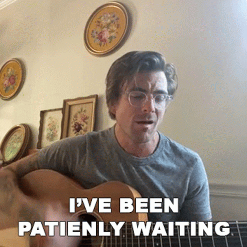 Anthony Green Guitar Ive Been Patiently Waiting GIF