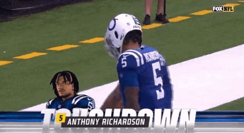 Anthony Richardson Playing For Indianapolis Colts GIF
