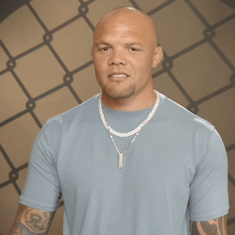 Anthony Smith Signals Dislike Gesture GIF