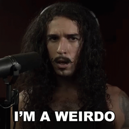 Anthony Vincent I Am A Weirdo GIF