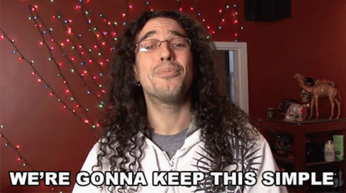 Anthony Vincent Keep It Simple GIF