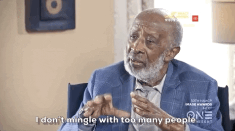 Anti Social Loner Too Many People GIF