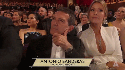 Antonio Banderas Awards Nomination GIF