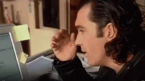 Frustrated Antonio Banderas GIF