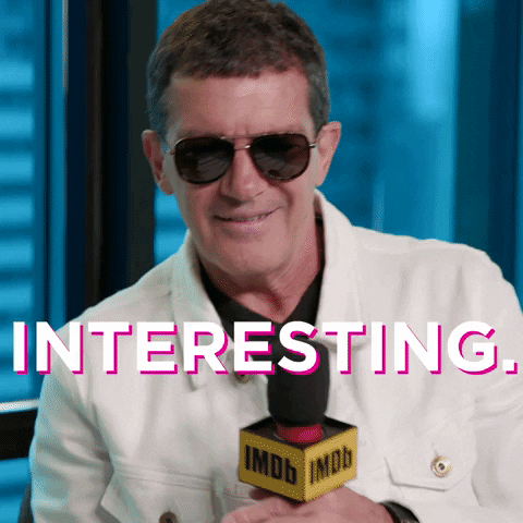 Antonio Banderas Cool Shades Interesting GIF