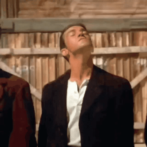 Antonio Banderas Head Spinning GIF