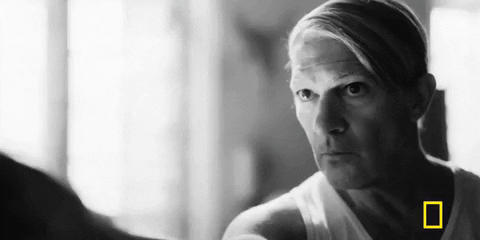 Antonio Banderas Intense Eyes Painting GIF