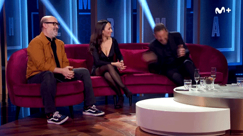 Antonio Banderas Laughing Out Loud GIF