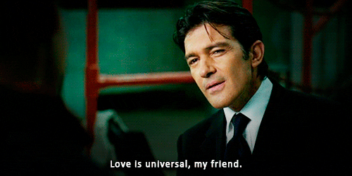 Antonio Banderas Love Is Universal GIF