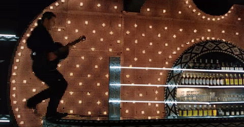 Antonio Banderas Playing Guitar GIF