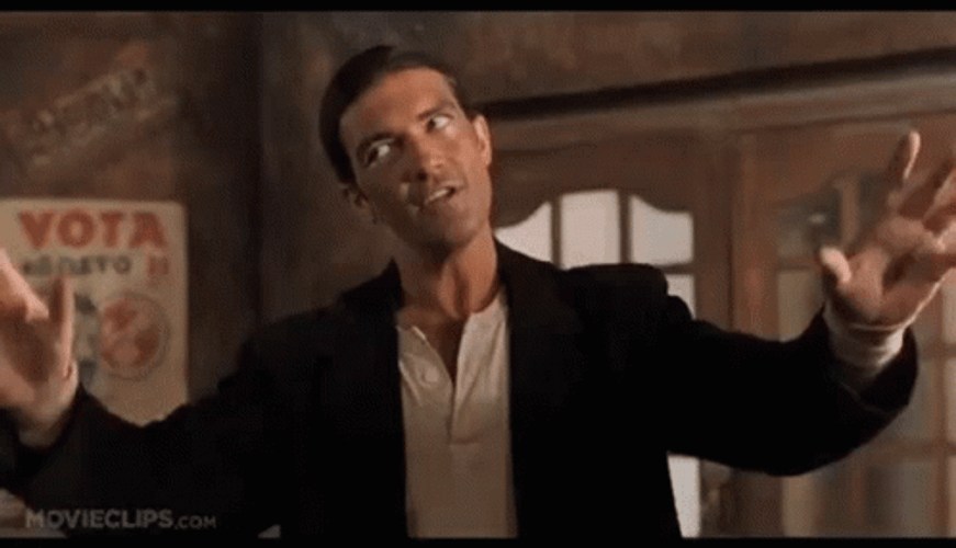 Antonio Banderas Pointing GIF