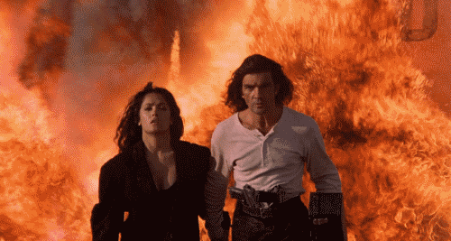 Antonio Banderas Salma Hayek Desperado Movie Trailer GIF