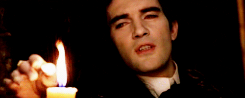 Antonio Banderas Vampire Playing With Fire GIF